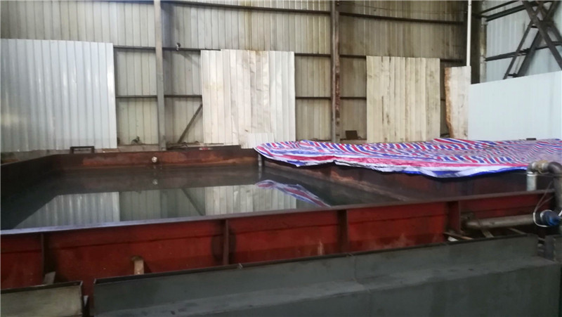 為磨機、窯做的大齒輪及輪帶的熱處理爐